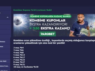 Parobet Kombine Kuponda Ekstra Kazanç