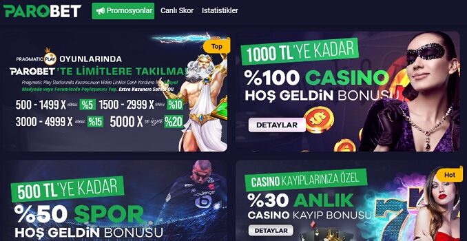 Parobet Casino Kayıp Bonusu