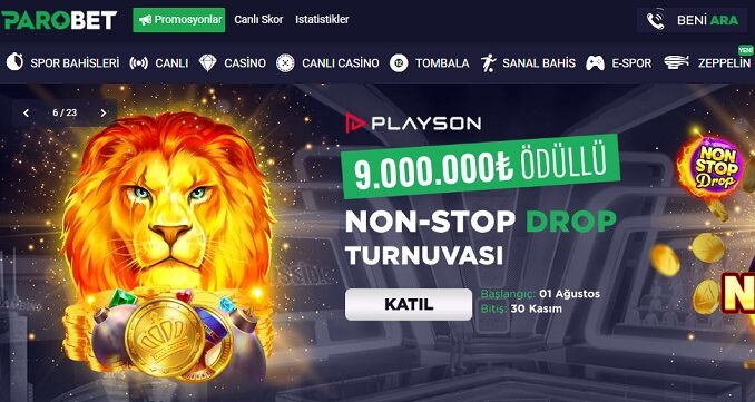 Parobet 500 TL Casino Bonusu