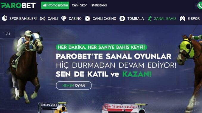 Parobet Yeni Kullanıcı