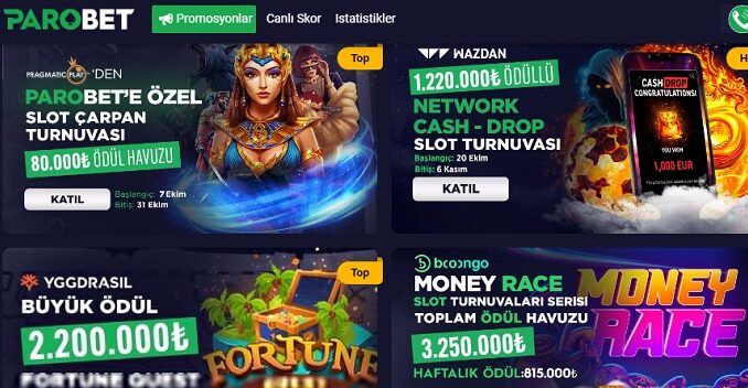 Parobet Casino Oyun Limitleri