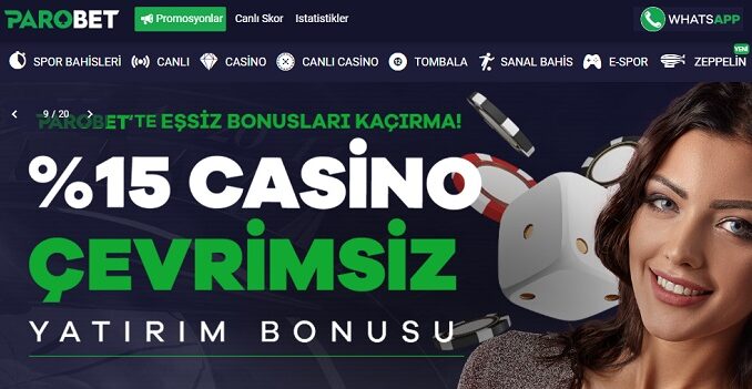 Parobet Casino Bonusları