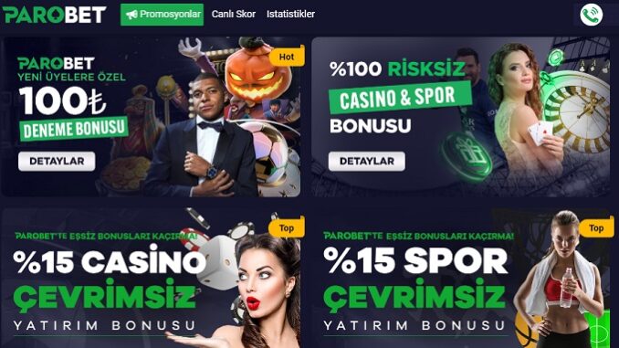 Parobet Risksiz Bonus