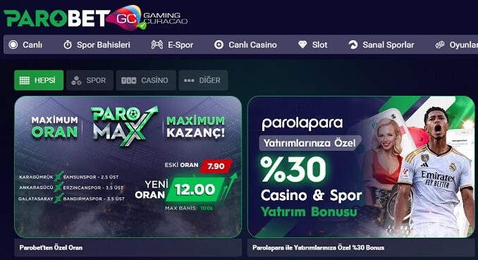 Parobet VIP Bonusları